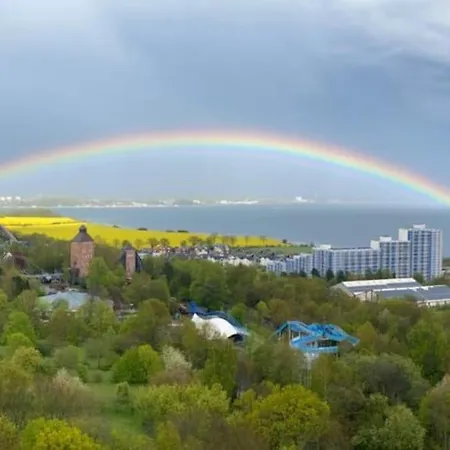 Ankerplatz Mit Meerblick, & Hansapark Nah, Kostenlosen Parken, Pool Lejlighed
